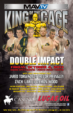 King of the Cage Returns to Coeur D’Alene Casino Resort Hotel