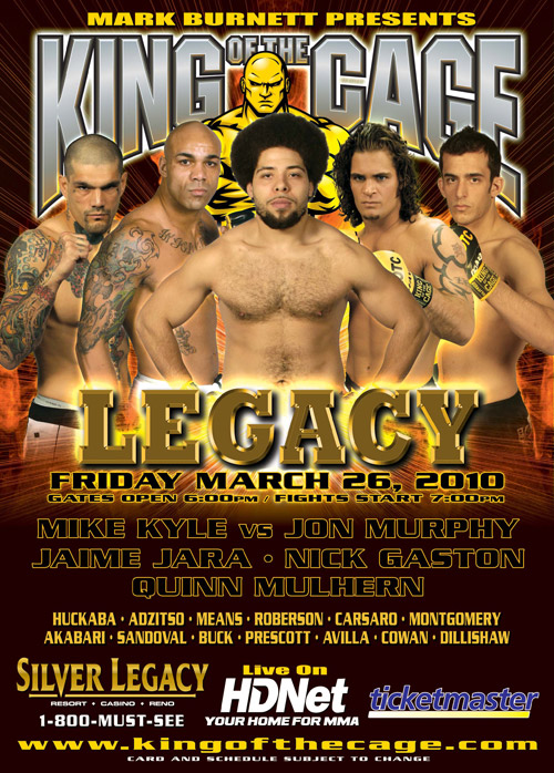 LEGACY Reno, NV | King of the Cage