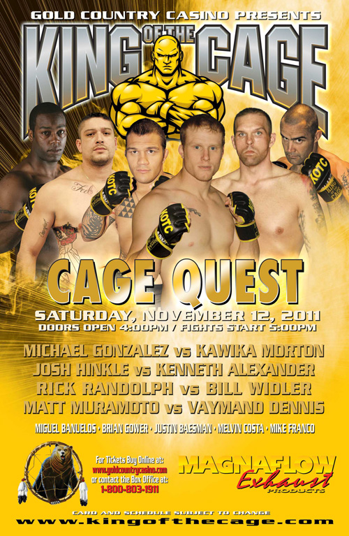 CAGE QUEST Oroville, CA