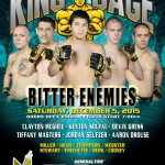 King of the Cage Returns to Menominee Casino Resort on December 5 for “BITTER ENEMIES”