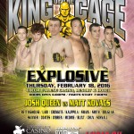 King of the Cage Returns to Coeur d’Alene Casino Resort on February 18 for “EXPLOSIVE”