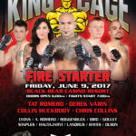 King of the Cage Returns to Black Bear Casino Resort on June 9 for “FIRE STARTER”