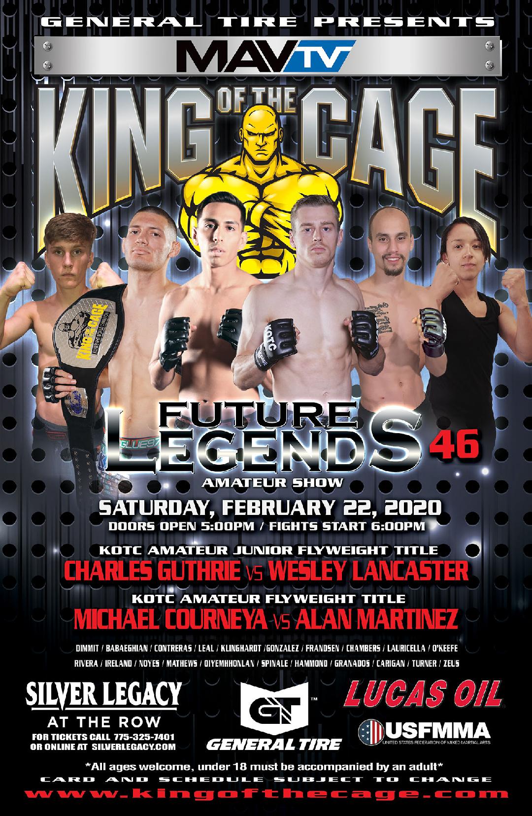 FUTURE LEGENDS 46 Reno NV