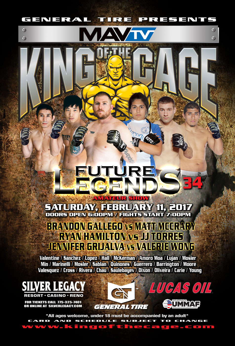 FUTURE LEGENDS 34 Reno, NV