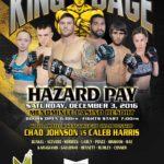 King of the Cage Returns to Menominee Casino Resort on December 3 for “HAZARD PAY”