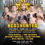 King of the Cage Returns to Chinook Winds Casino Resort on February 2 for “HEADHUNTER”