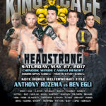 King of the Cage Returns to Chinook Winds Casino Resort on May 27 for “HEADSTRONG”