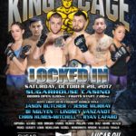 King of the Cage Announces Fight Card for SugarHouse Casino in Philadelphia October 28 for “LOCKED IN”