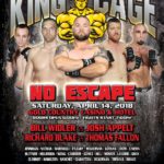 King of the Cage Announces Main Fight Card for Gold Country Casino & Hotel on April 14 for “NO ESCAPE”