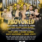 King of the Cage Returns to Chinook Winds Casino Resort on August 6th for “PROVOKED”