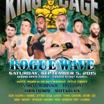 King of the Cage Returns to Chinook Winds Casino Resort on September 5th for “ROGUE WAVE”