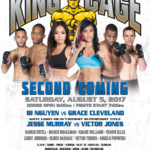 King of the Cage Returns to Yack Arena on August 5 for “SECOND COMING”