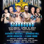 King of the Cage Returns to New Mexico at Santa Ana Star Center on April 8 for “STARBOUND”