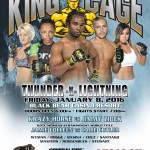 King of the Cage Returns to Black Bear Casino Resort on January 8 for “Thunder & Lightning”