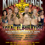 King of the Cage Returns to the Gold Country Casino & Hotel on October 3 for “TOTAL ELIMINATION”