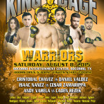 King of the Cage Returns to Socorro Entertainment Center in Texas on August 8 for Live MMA Event