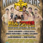 King of the Cage Returns to Embassy Suites Hotel & Spa Albuquerque on August 13 for “WILL POWER”