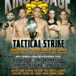 King of the Cage Presents “Tactical Strike” at Coeur D’Alene Casino Resort Hotel on November 13th
